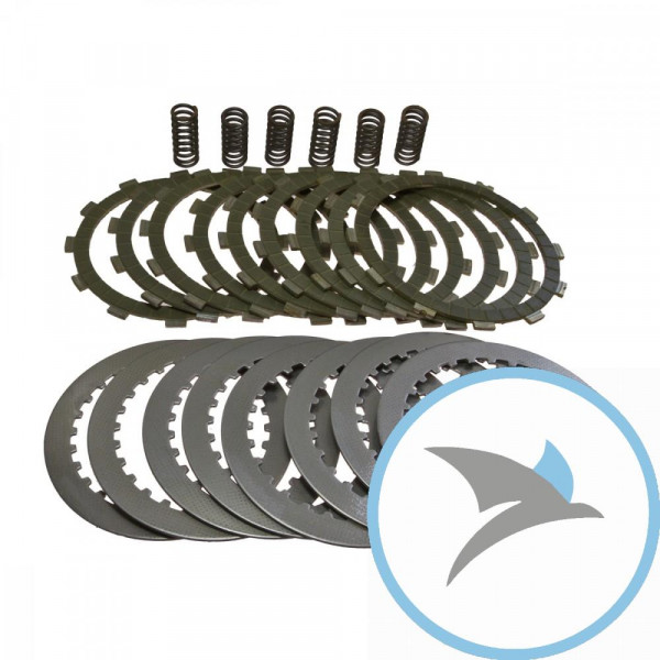 Kupplung Aramid EBC Lamellen + Federn+Scheiben - SRK004