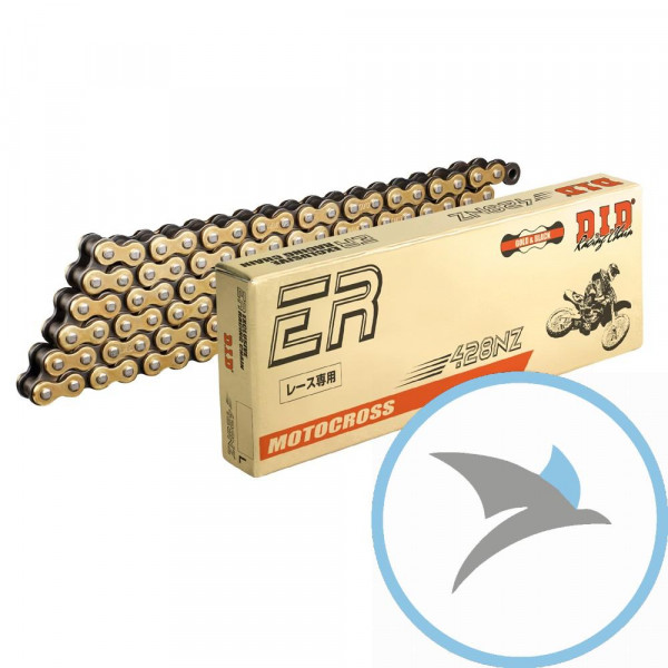 DID Standardkette G&B428NZ/136 Kette offen mit Clipschloss