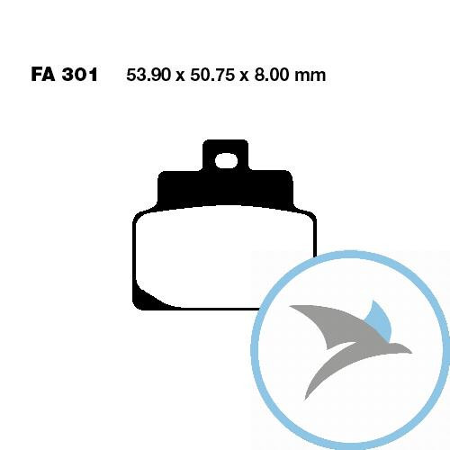 Bremsklotz Standard Scooter EBC oder 7872690 - SFA301