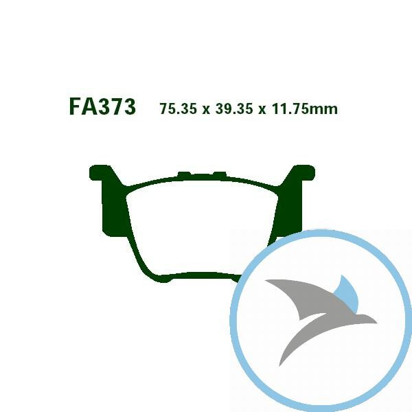 Bremsklotz Sinter R EBCoder 7874423 - FA373R