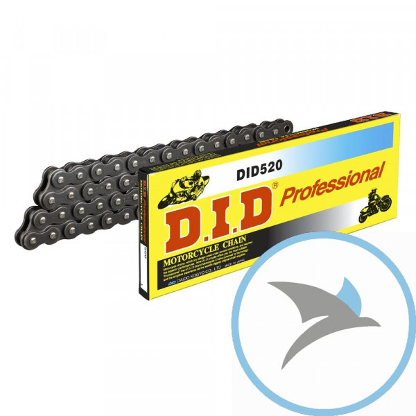 DID Standardkette 520/100 Kette offen mit Clipschloss