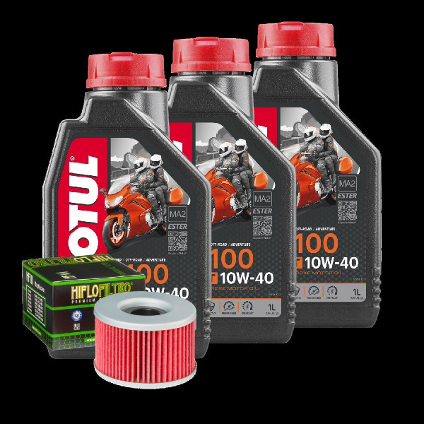 Honda TRX 680 FA Fourtrax Rincon Service Kit Öl Motul 7100 10W40 Ölfilter