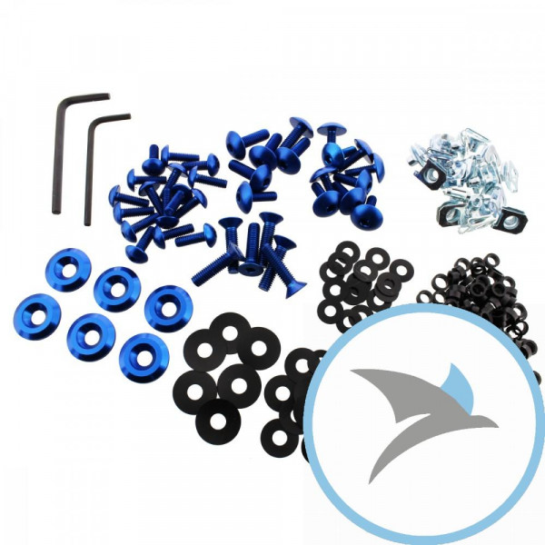 VERKLEID Schraube Satz Pro Bolt alu blau - FYA155B