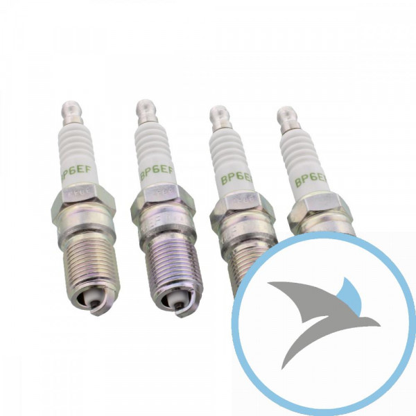 Zündkerze NGK BP6EF VL5 Packung Inhalt 4 Stück VL5 - 6466