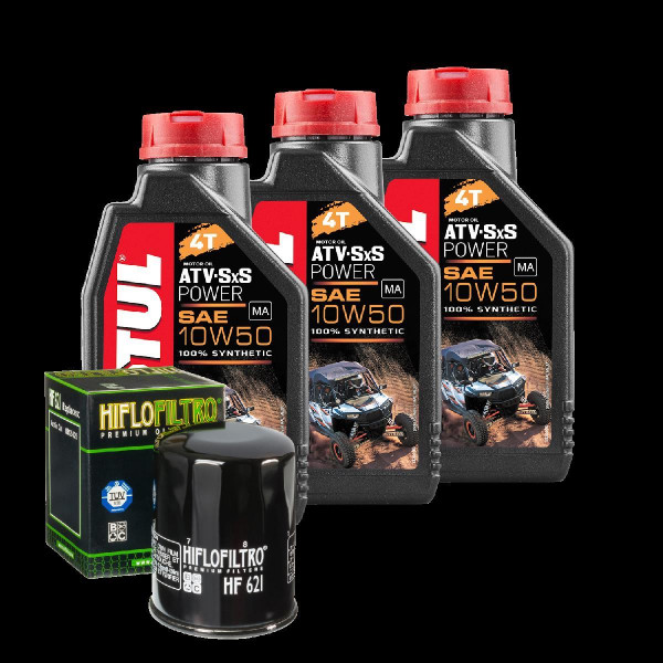 Arctic Cat Prowler 1000 XTZ Service Kit Öl Motul ATV-SxS 10W50 Ölfilter