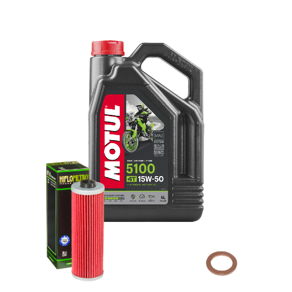 BMW R 100 RT Service Kit Ölwechsel Öl Motul 5100 15W50 Ölfilter