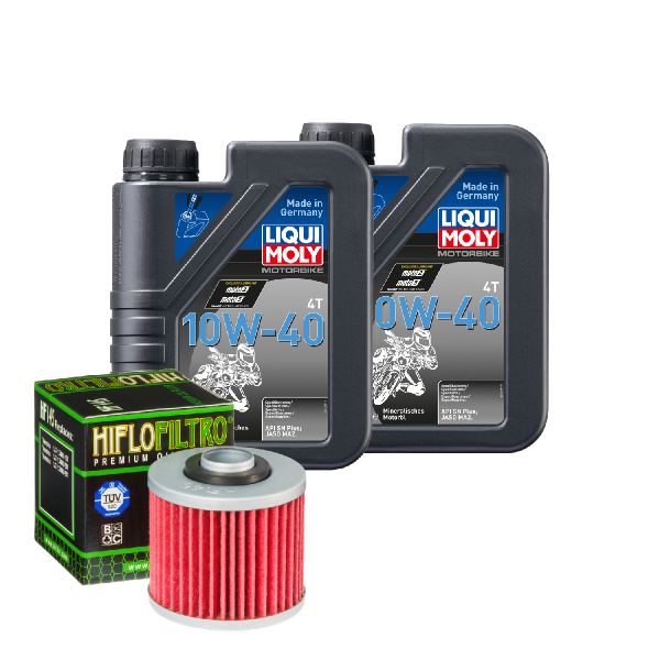 Yamaha XVS 250 Drag Star Service Kit Ölwechsel Öl LIQUI MOLY 10W-40 Ölfilter