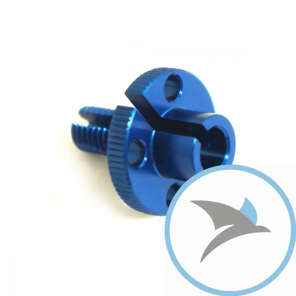 SCHR STELL JMP BOLT - M10X1.50 35MM AL BL
