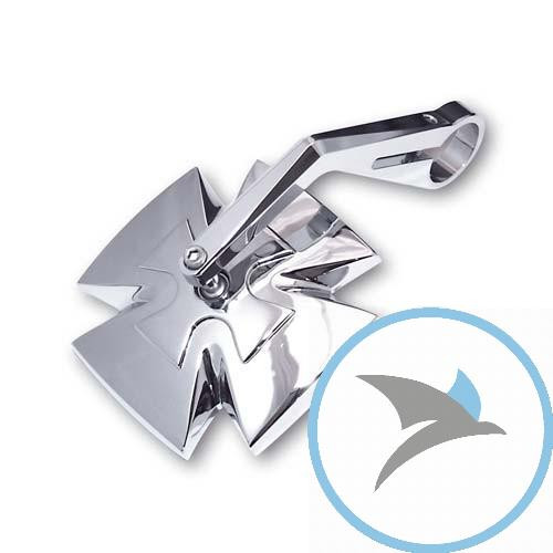 Spiegel Lenkerende chrom Highsider - 301-113