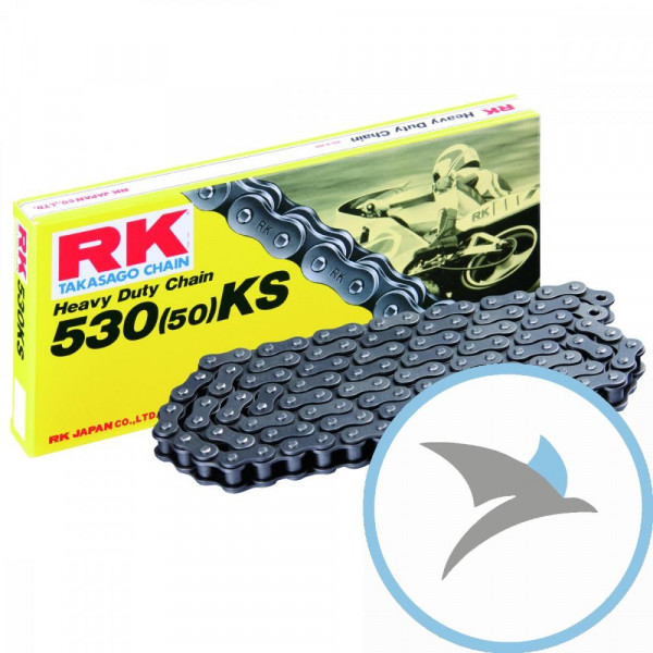 RK Standardkette 530KS/110 Kette offen mit Clipschloss