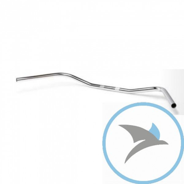 Lenker Stahl chrom KK 1 Zoll LSL OLD Style - 163L012.2CR