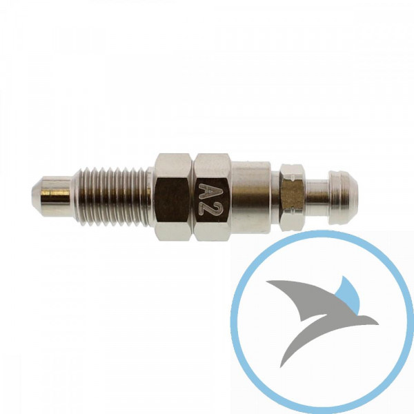 Entlüfterschraube mit VentilM8X1.00 16 mm