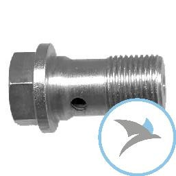 Hohlschraube für Bremsschlauch MQ M12X1 SW13 L28.9 - 3253