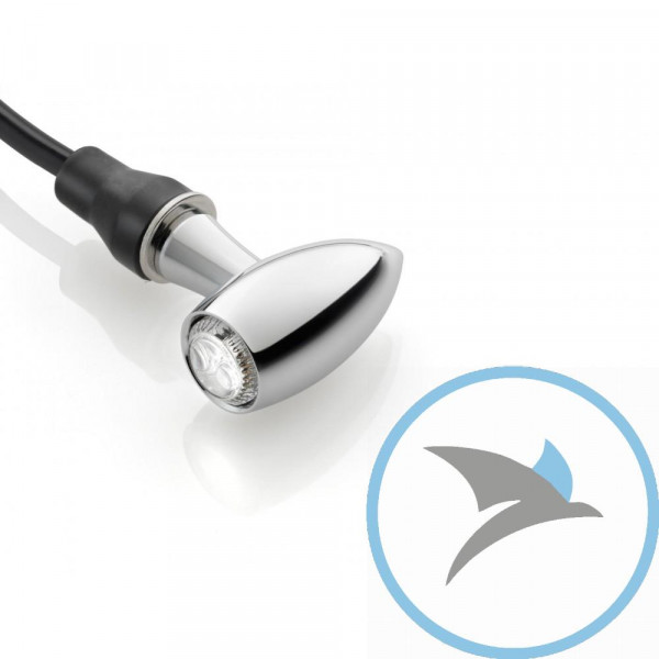 Blinkleuchte chrom hinten Rizoma läuft aus 05/17 - FR155CH
