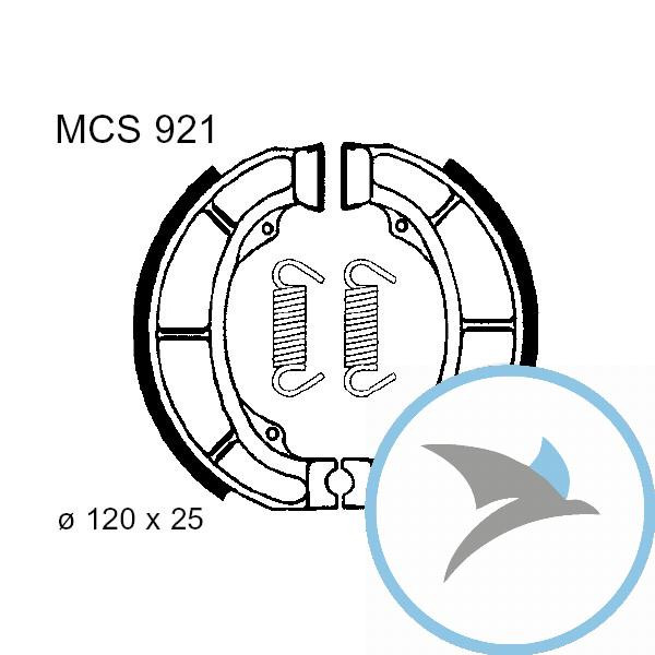 Bremsbacken ohne Feder TRW oder 7377732 - MCS921