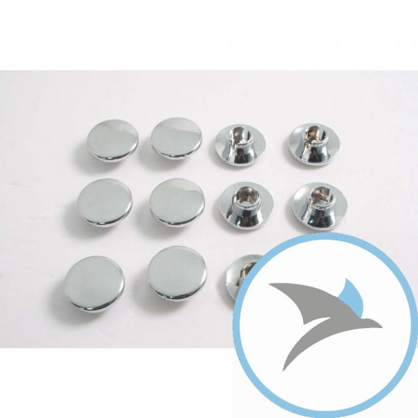 Kappen Schraube M10 chrom JMP Packung Inhalt 12 Stück
