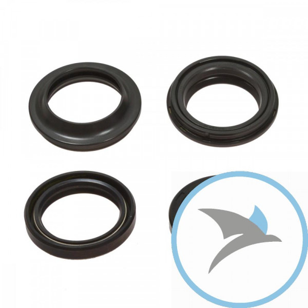 Simmerring Satz Gabel Tourmax37X49X8/9.5 mm Staubkappe