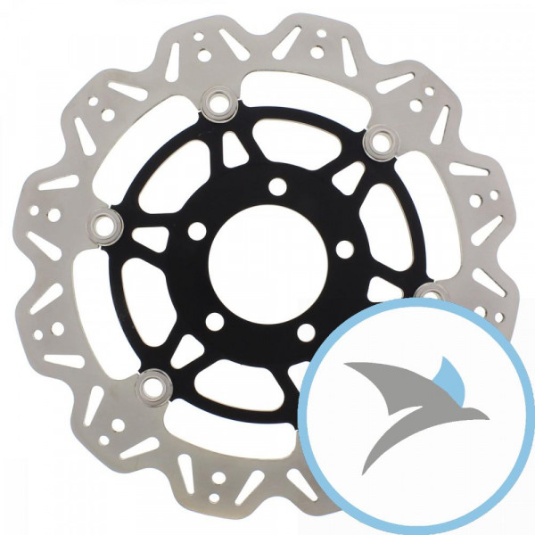 Bremsscheibe VEE EBC schwarz - VR3104BLK