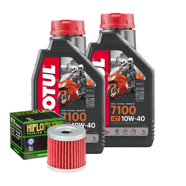 Suzuki LT-R 450 QuadRacer Service Kit Ölwechsel Öl Motul 7100 10W40 Ölfilter