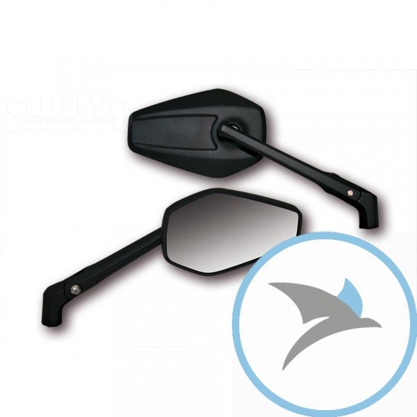 Spiegel schwarz Shin Yo - 301-145