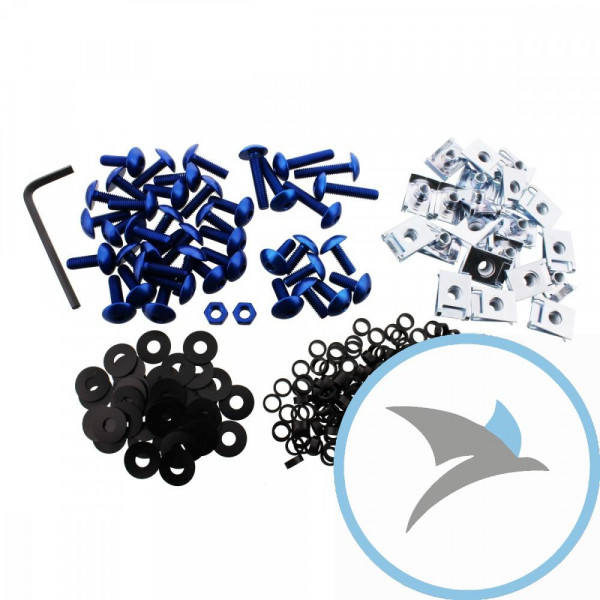 VERKLEID Schraube Satz Pro Bolt alu blau - FYA400B
