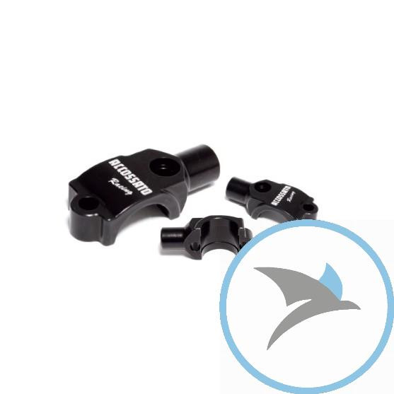 Befestigung Schelle 8 mm Accossato für 22 mm Lenkerarmatur rechts - MH001