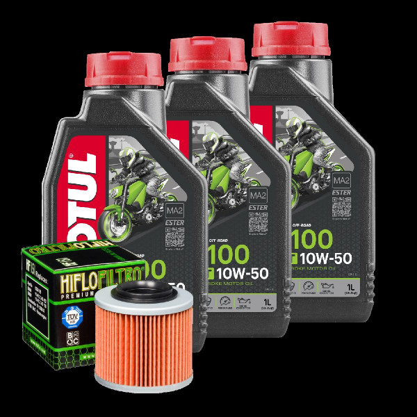 BMW F 650 650 GS Service Kit Ölwechsel Öl Motul 5100 10W50 Ölfilter