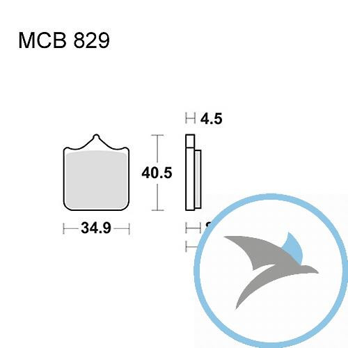 Bremsklotz Carbon CRQ TRWAlternative: 7320014