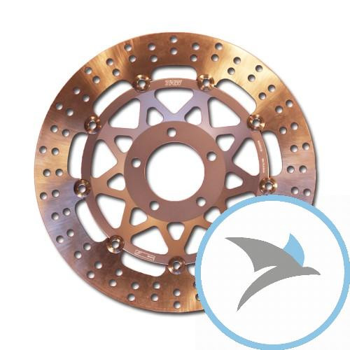 Bremsscheibe schwimmend TRW