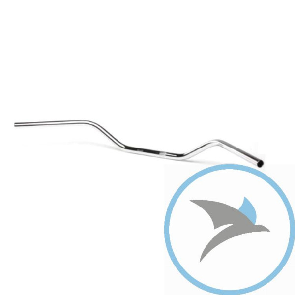 Lenker Stahl chrom 1 Zoll LSL BUTTERFLY - 163L010.1CR