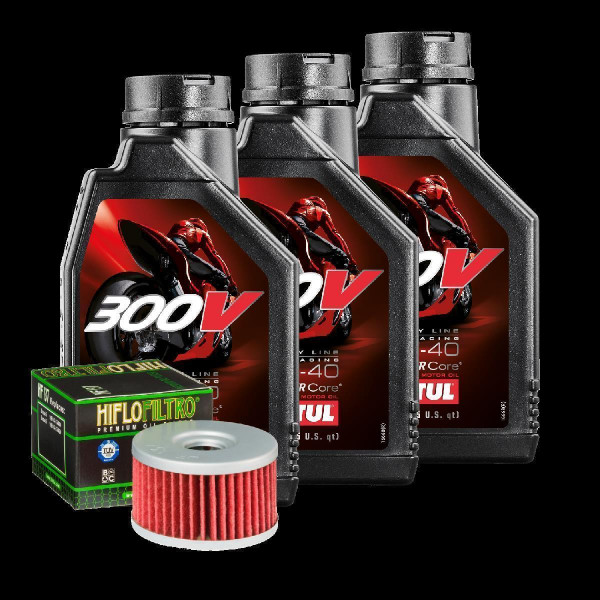 Suzuki DR 800 SU Big Service Kit Ölwechsel Öl Motul 300V 10W40 Ölfilter