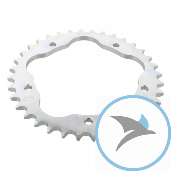 Kettenrad 36Z Teilung 525 für Kettenradträger 7585011 - JTR752.36