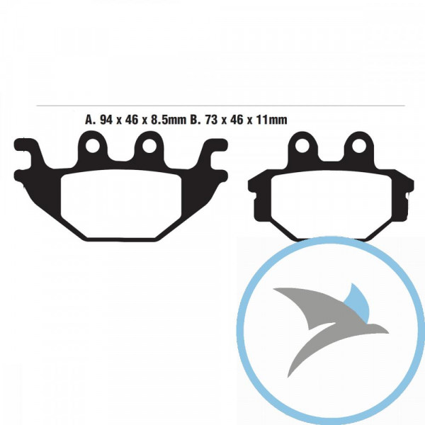 Bremsklotz Standard EBC - FA377TT