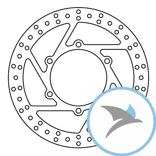 Bremsscheibe starr TRW - MST230