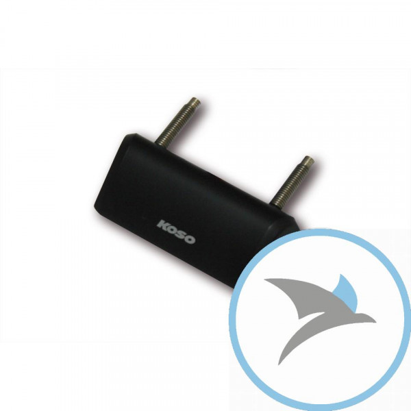 Kennzeichenleuchte LED schwarz KOSO - 256-013