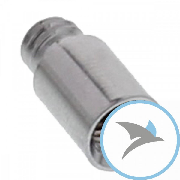Verlängerung chrom M6X10MM - 123870