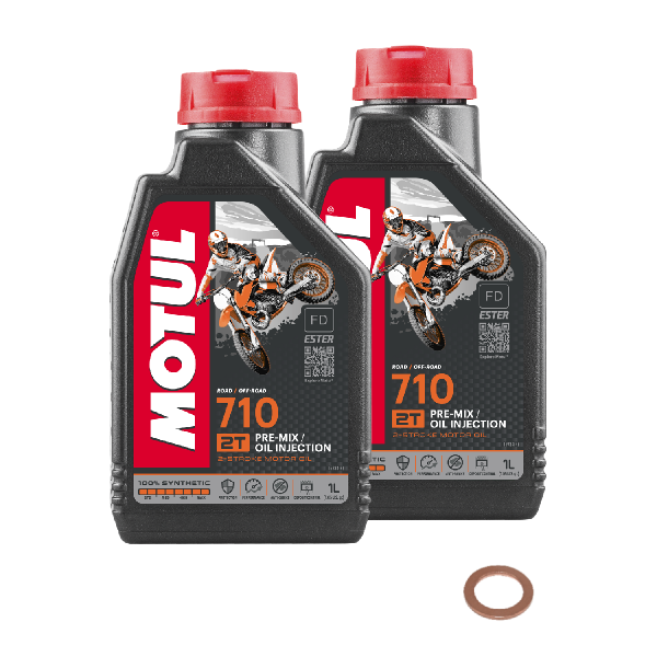 Aprilia RS 125 Tuono Service Kit Ölwechsel Öl Motul 710 Schraube