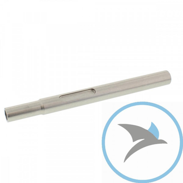 Lenker Alu silber 1 Zoll MK TRW STUMMELROHR 285MM - MCL254CK