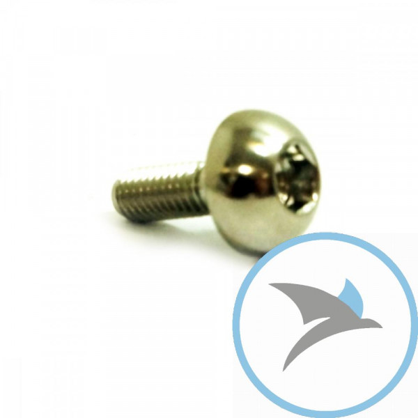 SCHR BR SCHEI JMP BOLT - M6X1MM 17MM VA A4