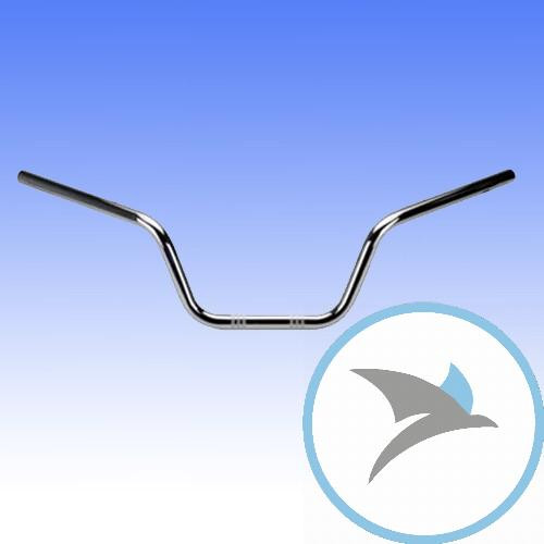 Lenker Stahl chrom 22 mm Domino Hochlenker - 0290.31.60.04