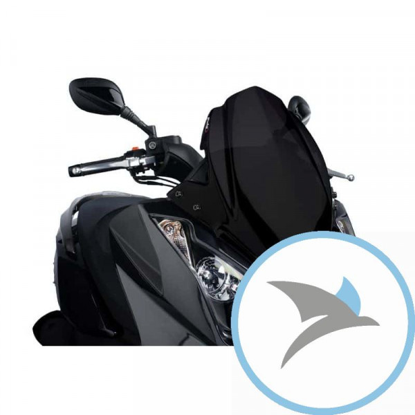Touringscheibe V-Tech Puig schwarz - 5522N