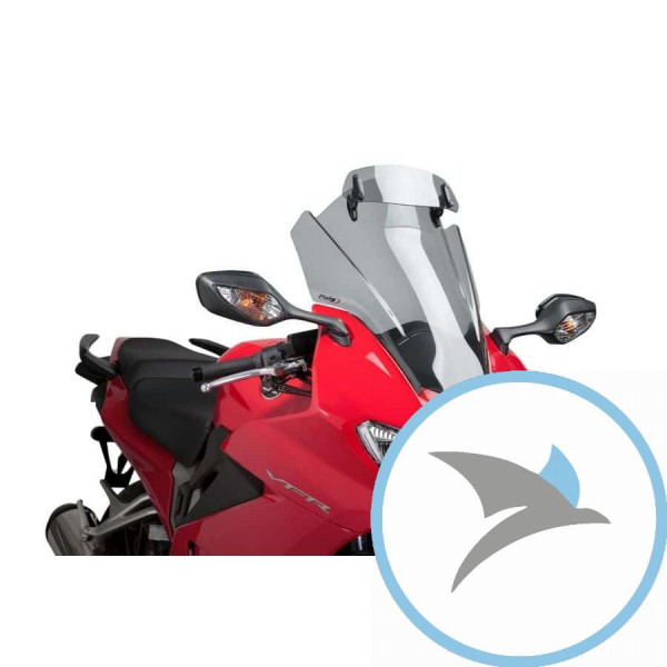 Touringscheibe Visor Puig rauchgrau - 7008H