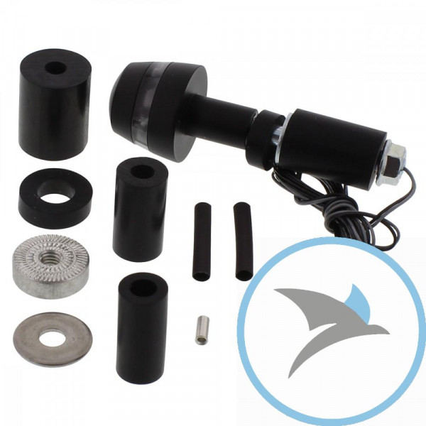 Blinkleuchte schwarz BL2000 Dark - 110200