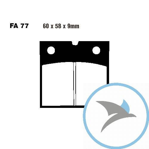 Bremsklotz Standard EBC oder 7871718 - FA077