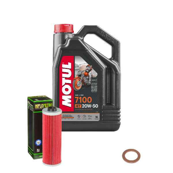 BMW R 100 RT Service Kit Ölwechsel Öl Motul 7100 20W50 Ölfilter