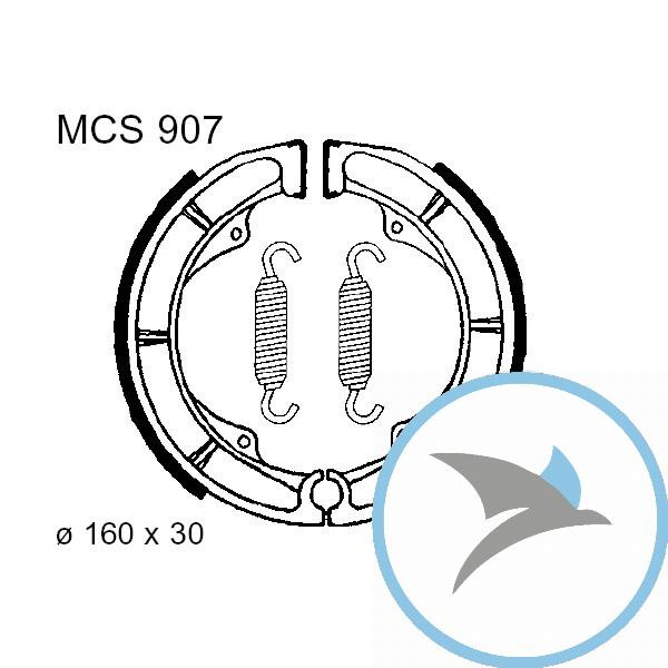 Bremsbacken mit Feder TRW oder 7328149 - MCS907
