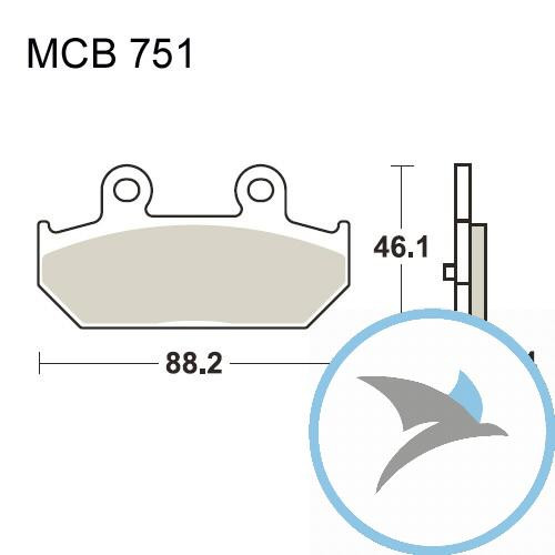 Bremsklotz Standard TRWAlternative: 7320556