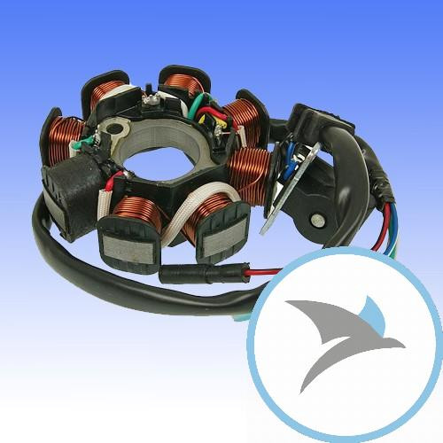 Lichtmaschine Stator 8 Spulen GY6 125