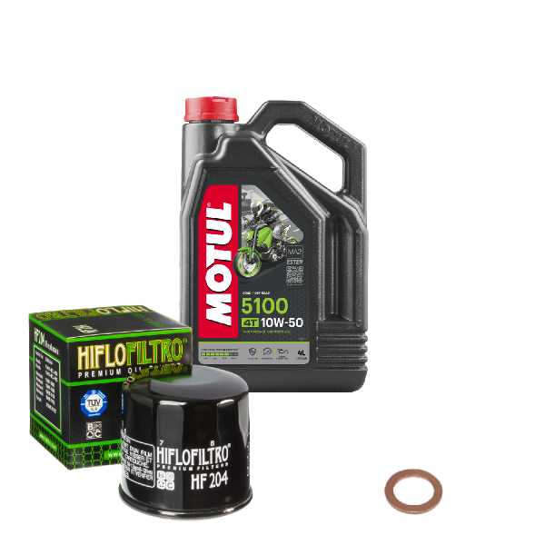 Yamaha FZ8 800 N Service Kit Ölwechsel Öl Motul 5100 10W50 Ölfilter