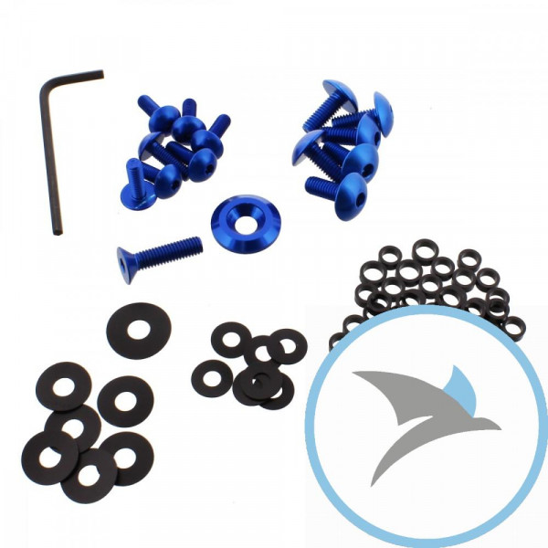 VERKLEID Schraube Satz Pro Bolt alu blau - FSU152B